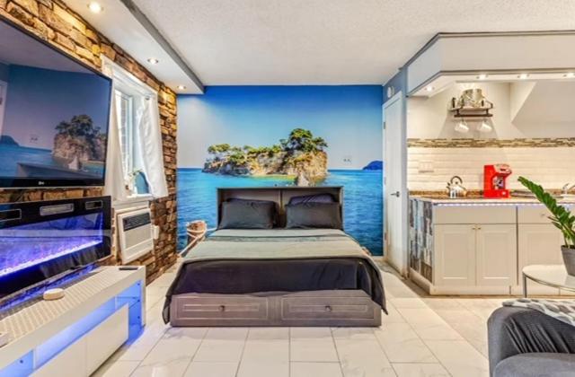 Brooklyn Spacious Space With Private Entrance, Bathroom, & Backyard - Full-Kitchen New York Exteriér fotografie
